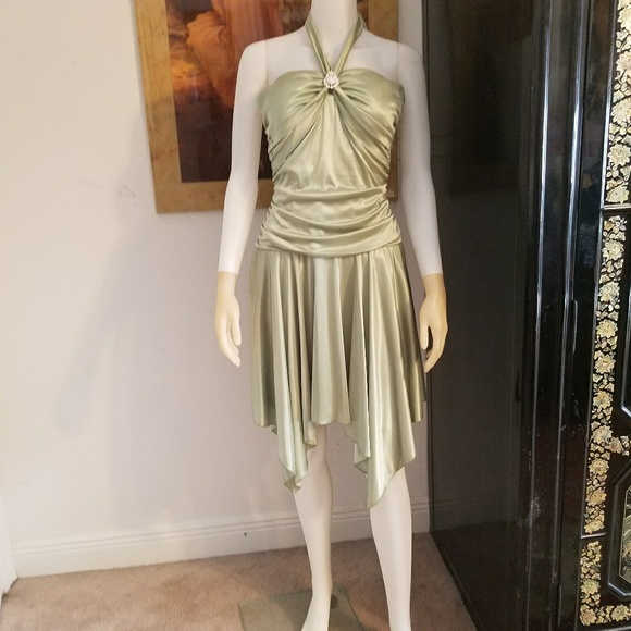 Last⭕Chance✔B Wear Halterneck - Lime Green - Picture 8 of 8